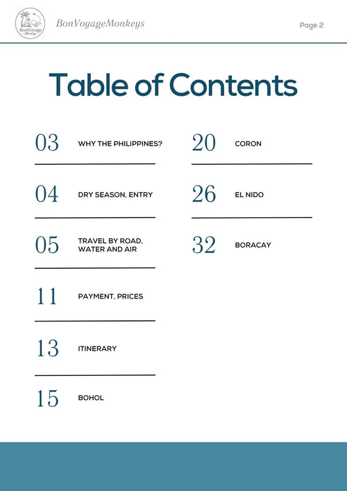 The Philippines – The Perfect 14-Day Itinerary (ENG)